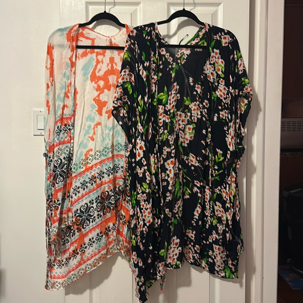 OS - Bundle of 2 Cardigans/Kimonos/Cover ups
